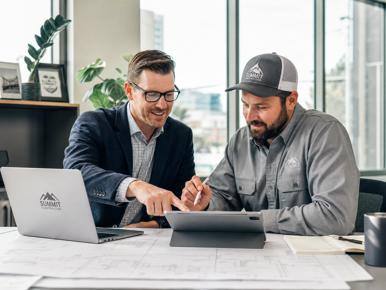 Software de gestión de contratos de construcción de OneMake con anticipos, actas de corte y retenciones