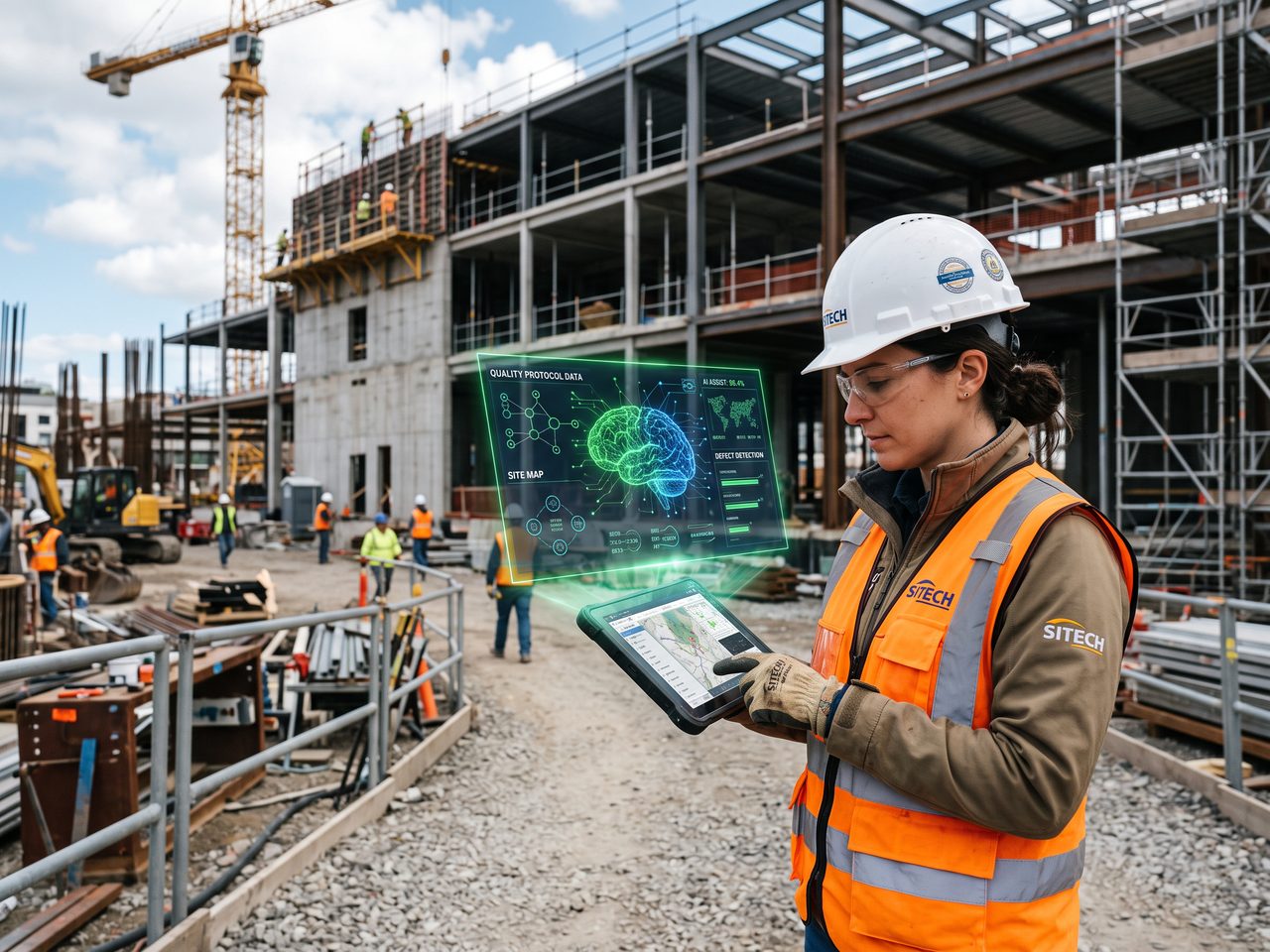 Agente de IA experto en ISO 9001 de OneMake generando protocolos y procedimientos de calidad para construcción