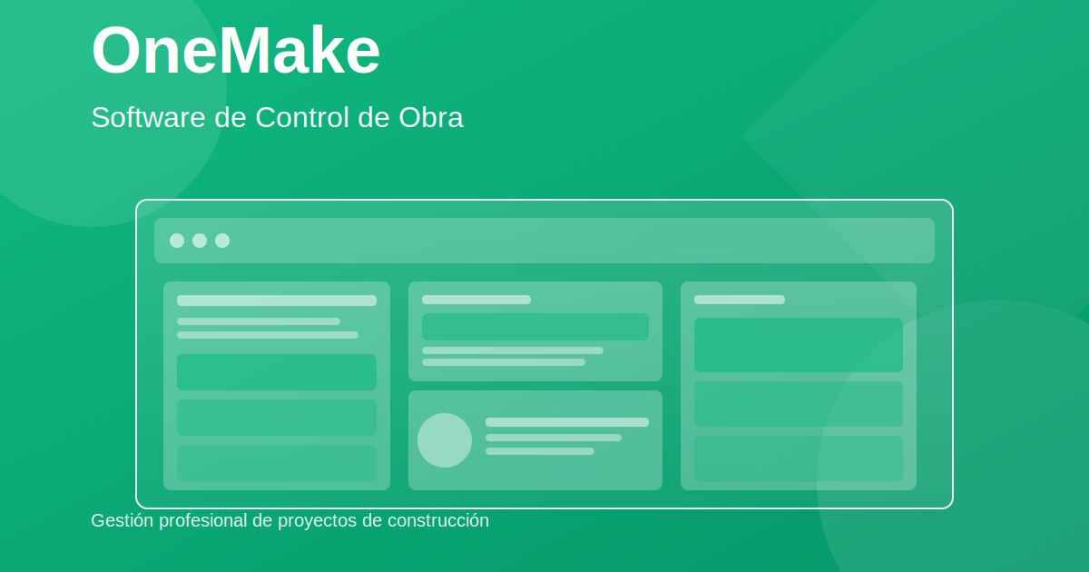 OneMake.ai — vista previa del producto